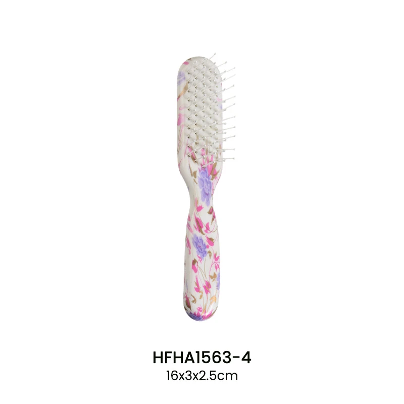 Brosse &agrave; cheveux mouill&eacute;s de couleur personnalis&eacute;e avec divers poils