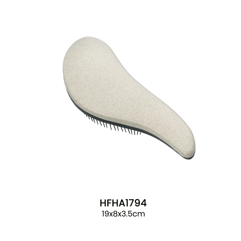 Grande brosse &agrave; cheveux d&eacute;m&ecirc;lante &agrave; dents superpos&eacute;es