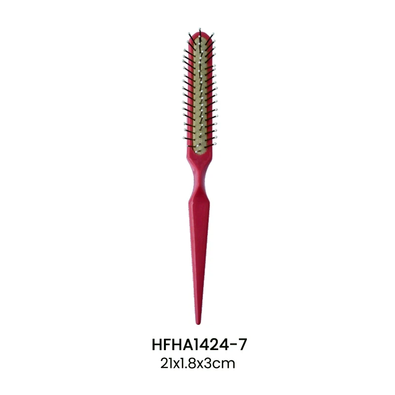 Brosse &agrave; cheveux color&eacute;e avec &eacute;pingles en m&eacute;tal