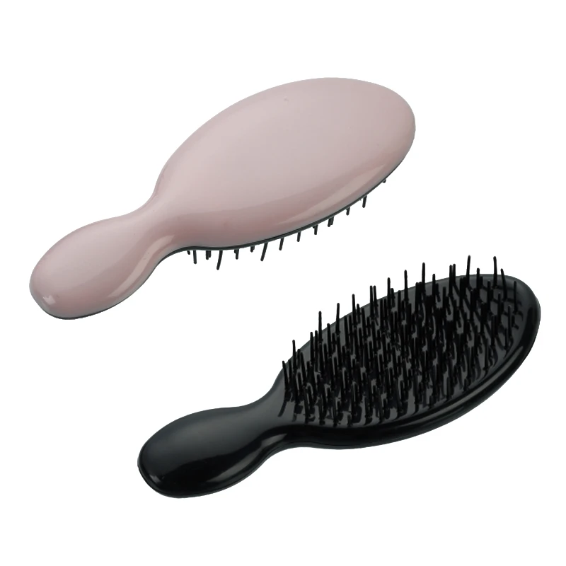 Brosse &agrave; cheveux d&eacute;m&ecirc;lante de poche OEM avec dent en couches