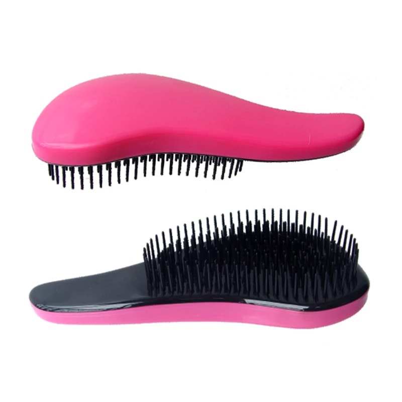 Petite brosse &agrave; cheveux d&eacute;m&ecirc;lante &agrave; dents superpos&eacute;es