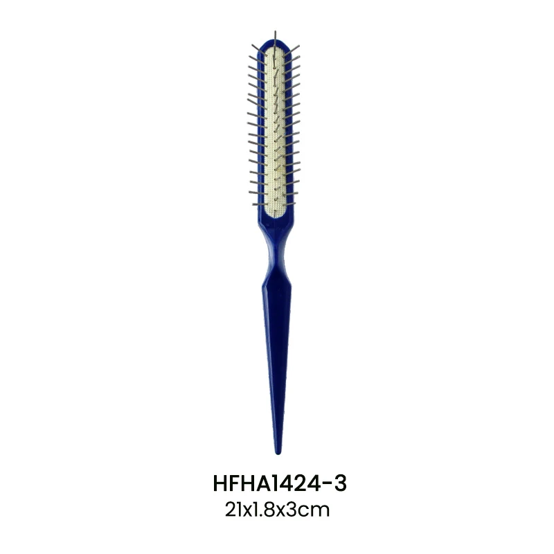 Brosse &agrave; cheveux color&eacute;e avec &eacute;pingles en m&eacute;tal