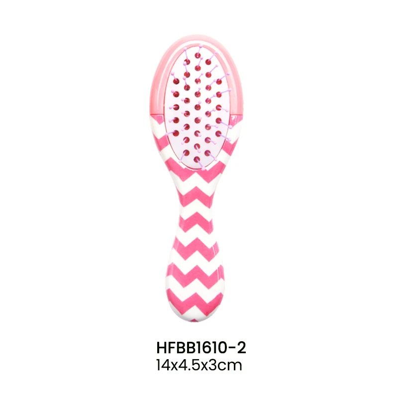 Brosse pour b&eacute;b&eacute; en plastique color&eacute;e et &eacute;l&eacute;gante personnalis&eacute;e pour le commerce de gros