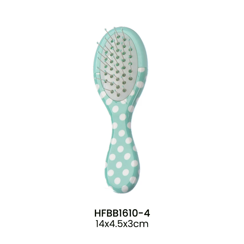 Brosse pour b&eacute;b&eacute; en plastique color&eacute;e et &eacute;l&eacute;gante personnalis&eacute;e pour le commerce de gros