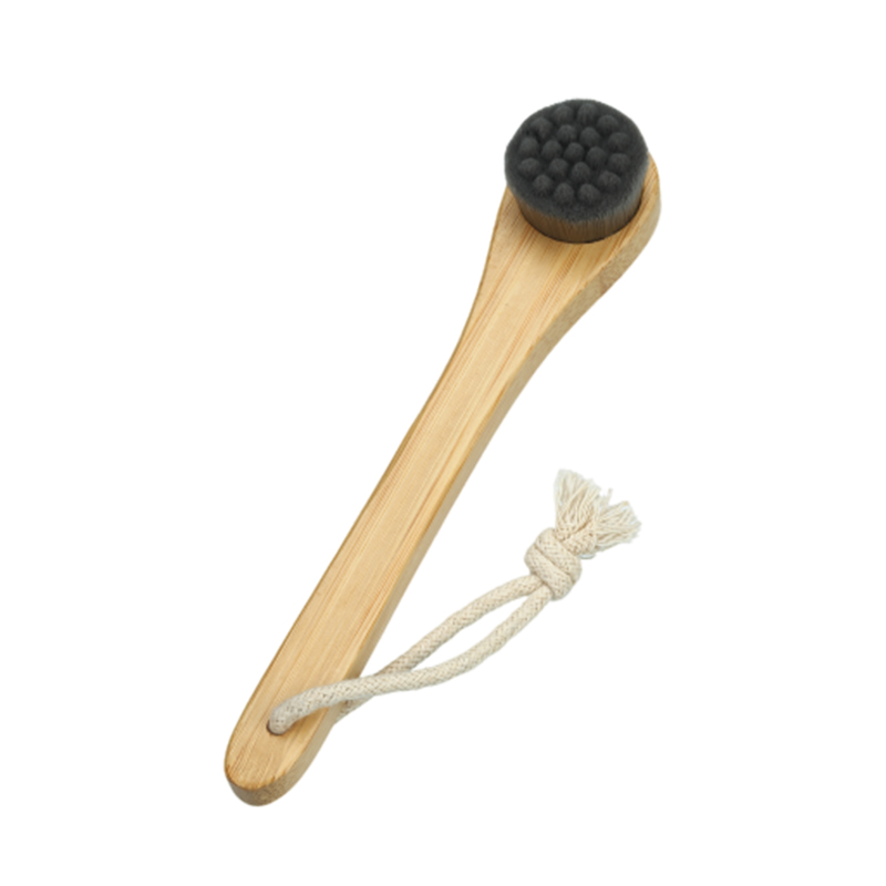 Mini brosse de nettoyage des pores du visage en bambou FSC
