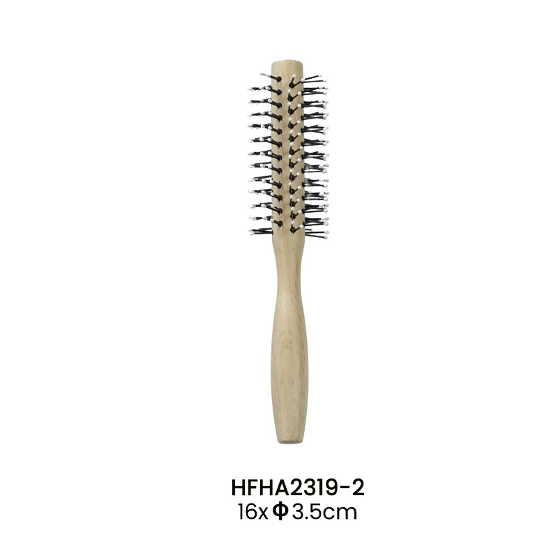 Ensemble de brosses pour b&eacute;b&eacute; en bois de h&ecirc;tre blanc personnalis&eacute; (3 pi&egrave;ces)