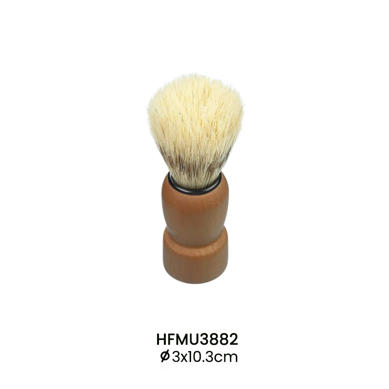 Ensemble de soins pour la barbe &ndash; Brosse &agrave; barbe en poils de sanglier, blaireau et peigne de voyage