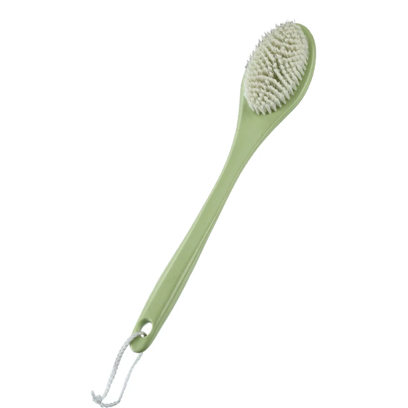 Brosse en plastique &agrave; long manche &agrave; usage quotidien pour la douche