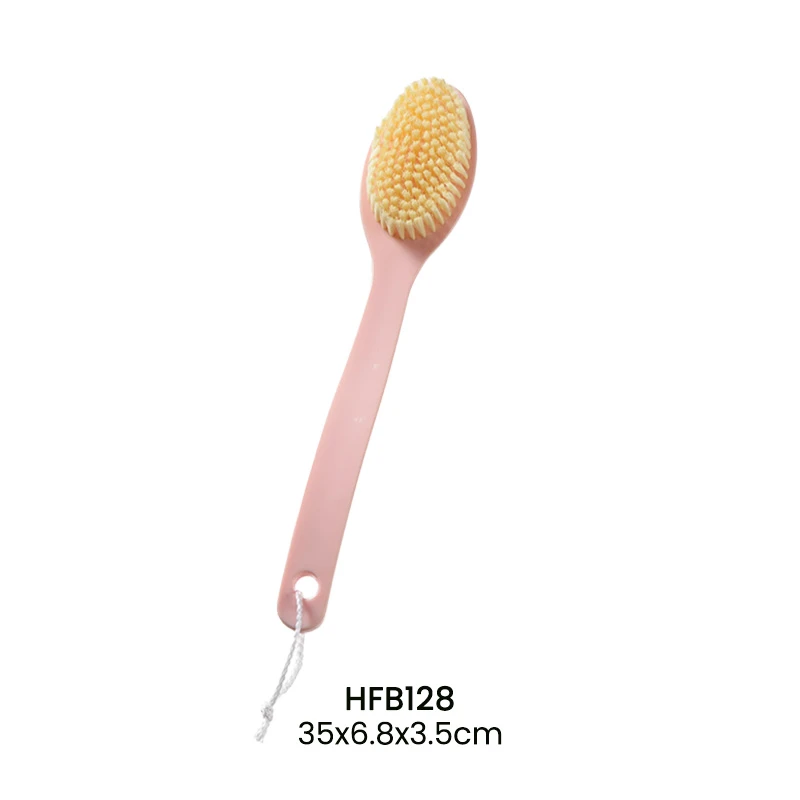 Brosse de bain en plastique &agrave; rayures de tigre &agrave; impression sp&eacute;ciale