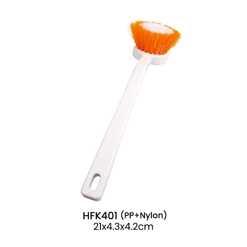 Ensemble de brosses de nettoyage de vaisselle de cuisine en plastique color&eacute;