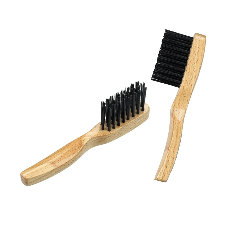 Brosse &agrave; chapeau en bois &agrave; poils doux pour enlever la poussi&egrave;re et les peluches