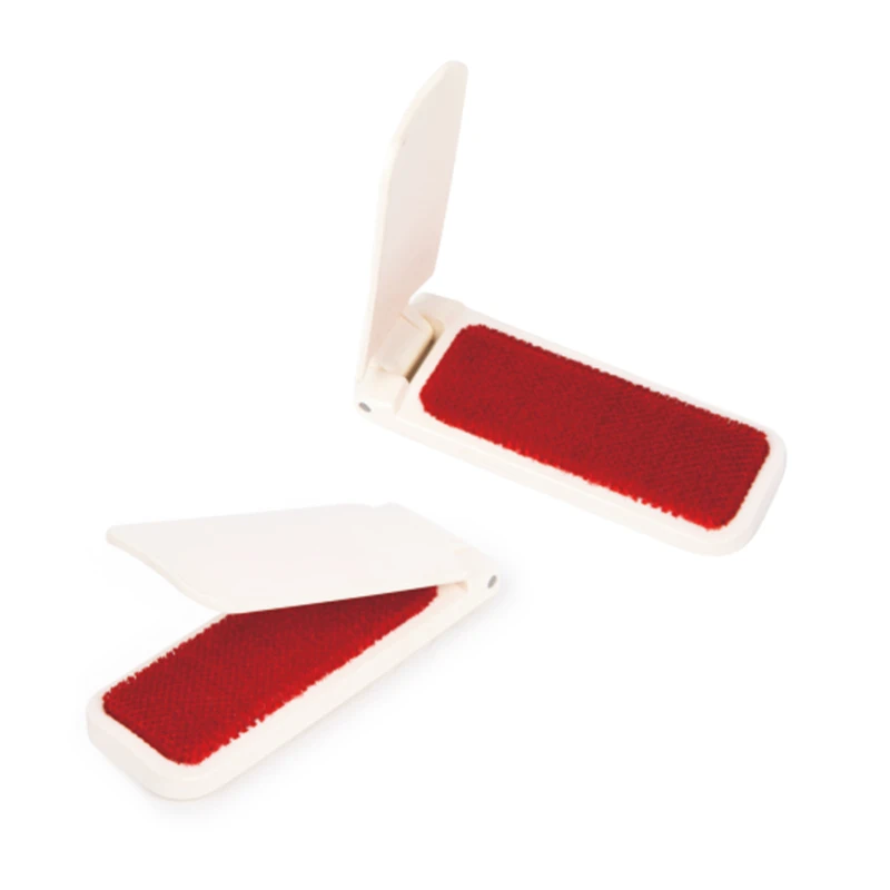 Brosse &agrave; poussi&egrave;re pliable pour v&ecirc;tements en plastique, &eacute;pilateur pour poils d'animaux