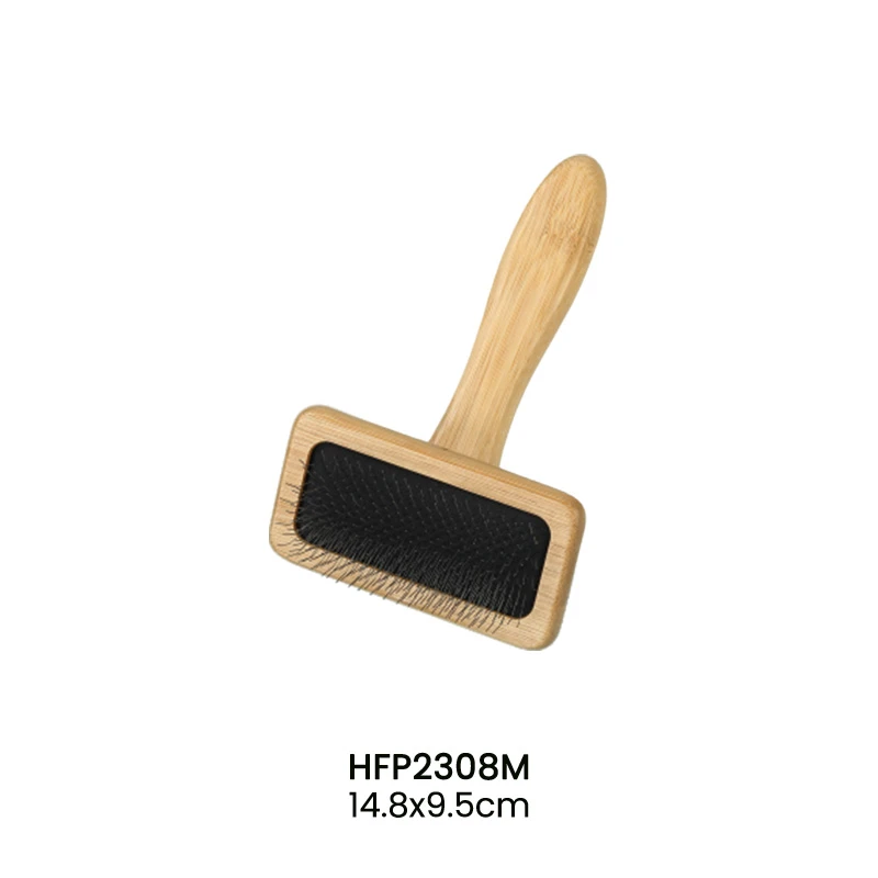 Brosse &agrave; lisser g&eacute;n&eacute;rique ECO-BAMBOO avec &eacute;pingles en acier