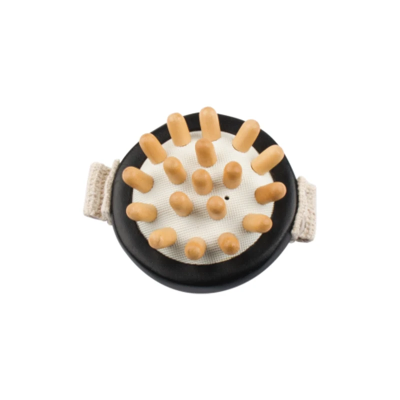 Mini outil de massage et de relaxation rond en bois pour tout le corps