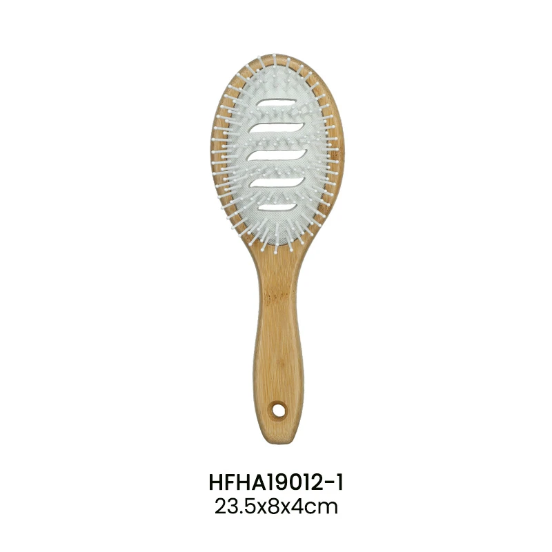 Brosse &agrave; cheveux en bambou personnalis&eacute;e