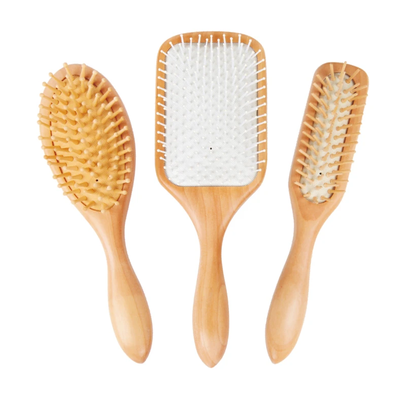Brosse &agrave; palettes en bois FSC en gros