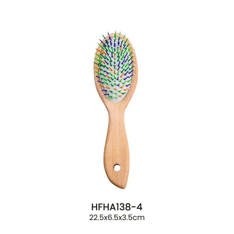 Brosse &agrave; cheveux Schima Superba avec des &eacute;pingles en nylon &eacute;clatantes