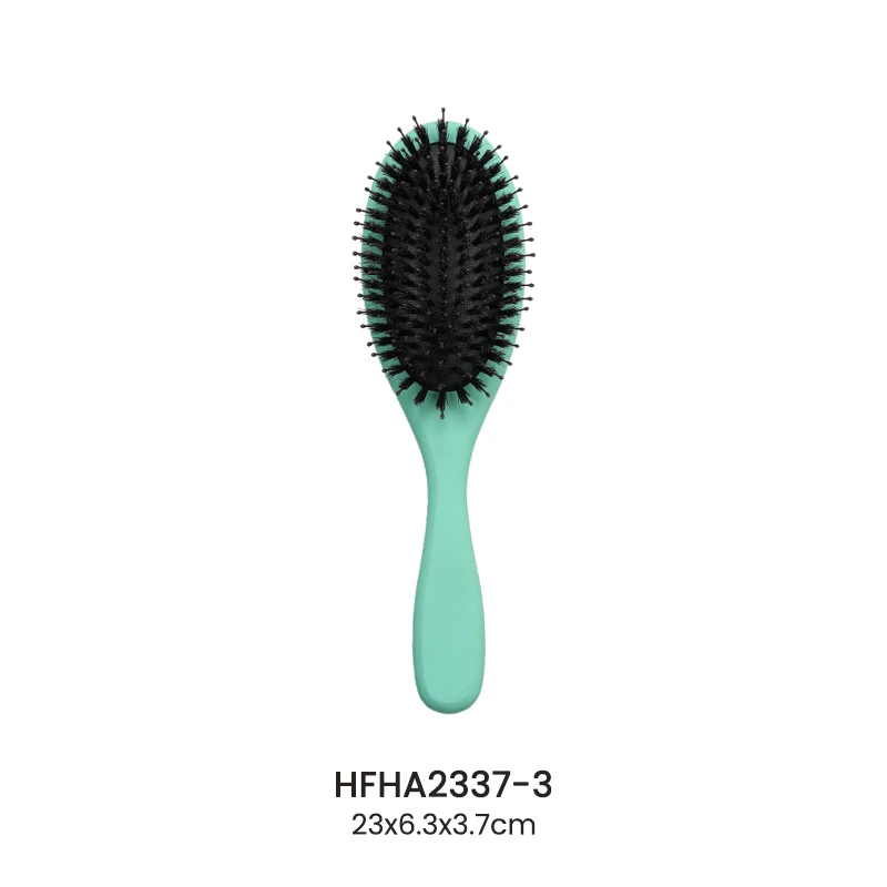 Brosse &agrave; cheveux multicolore avec options de poils assorties
