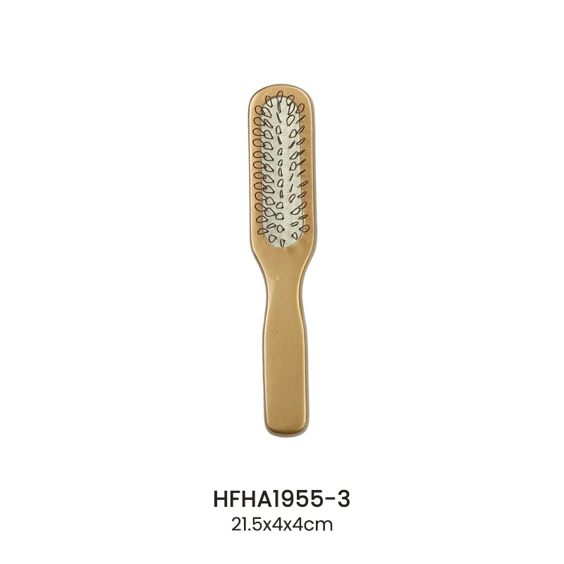 Brosse &agrave; cheveux Golden Paint Paddle avec poils mixtes
