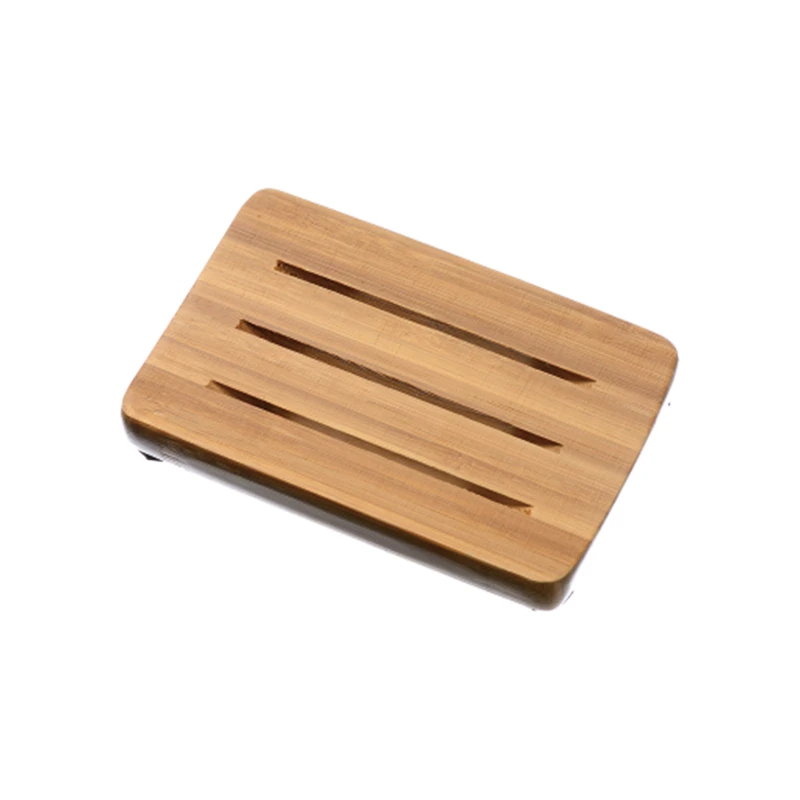 Porte-savon &eacute;gouttable en bambou &eacute;cologique