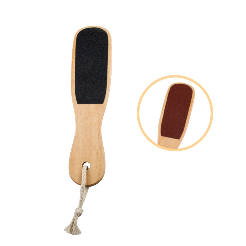 D&eacute;tachant de limes de pied en bois &agrave; double grain