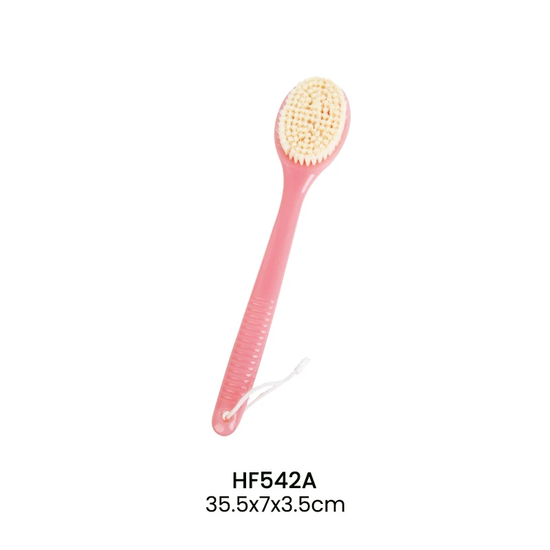 Brosse de bain en plastique de couleur personnalis&eacute;e avec poils variables